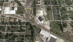 Crawfordsville, IN, CSX Union Pacific Interchange  Aerial